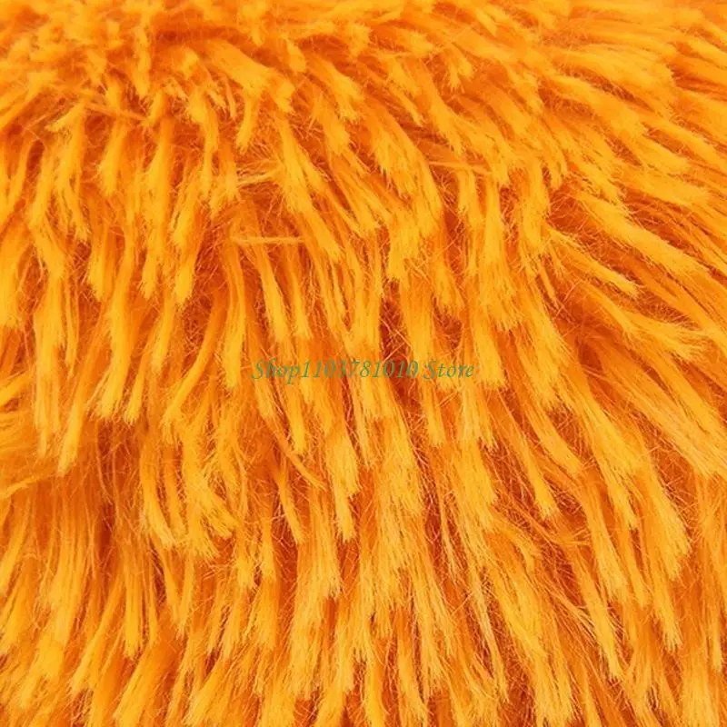 U55D Dog Bed for Small Dog Beds for Indoor Cats Round Furry Cuddle Calming Pet Bed Furry Soft Plush 1005009821908409