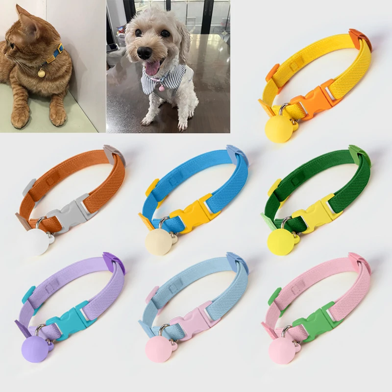 Reflective Cat Collar Adjustable Soft Pet Necklace Summer Fashion Accessory with Breakaway Clasp 1005009827907783