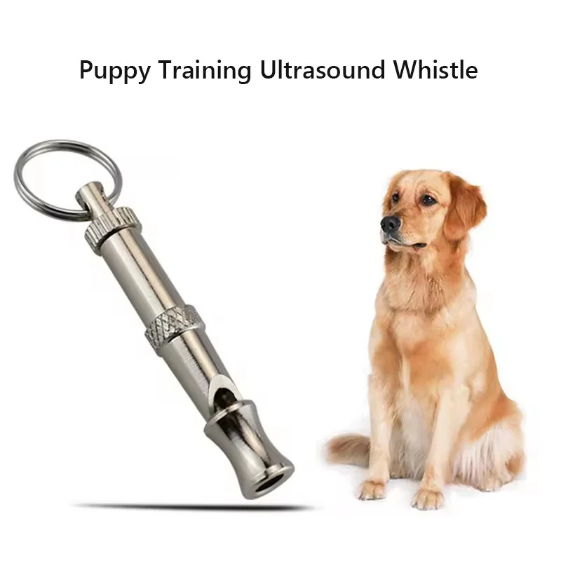 Adjustable Ultrasonic Dog Whistle Training Tool for Obedience Recall Stop Barking Pet Supplies 1005009830537634