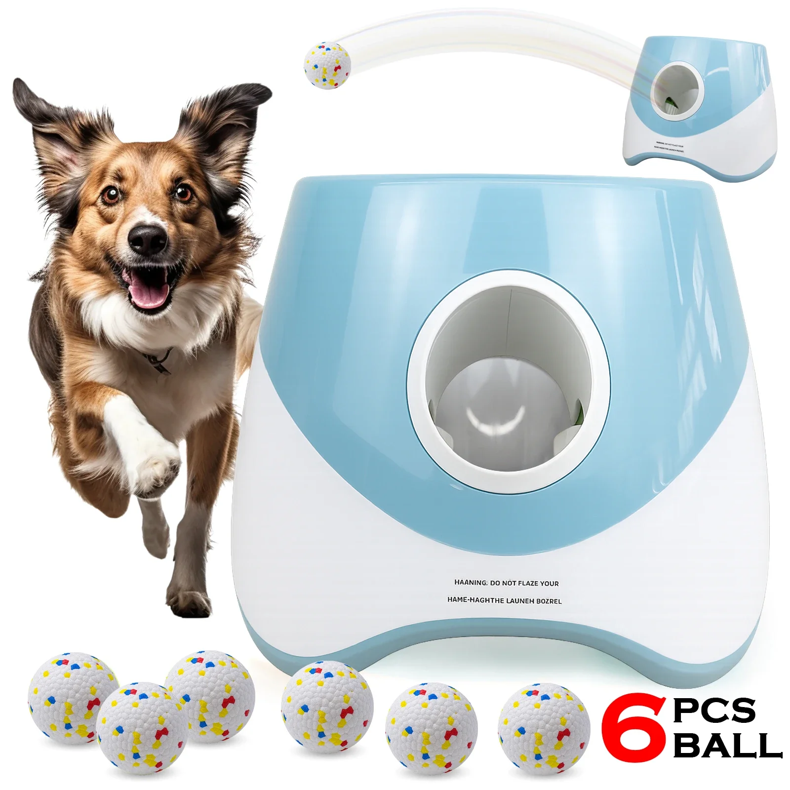 Dog Tennis Ball Launcher Dogs Chase Automatic Toys Fun Interactive Machine Catapult Throw 1005009831300959