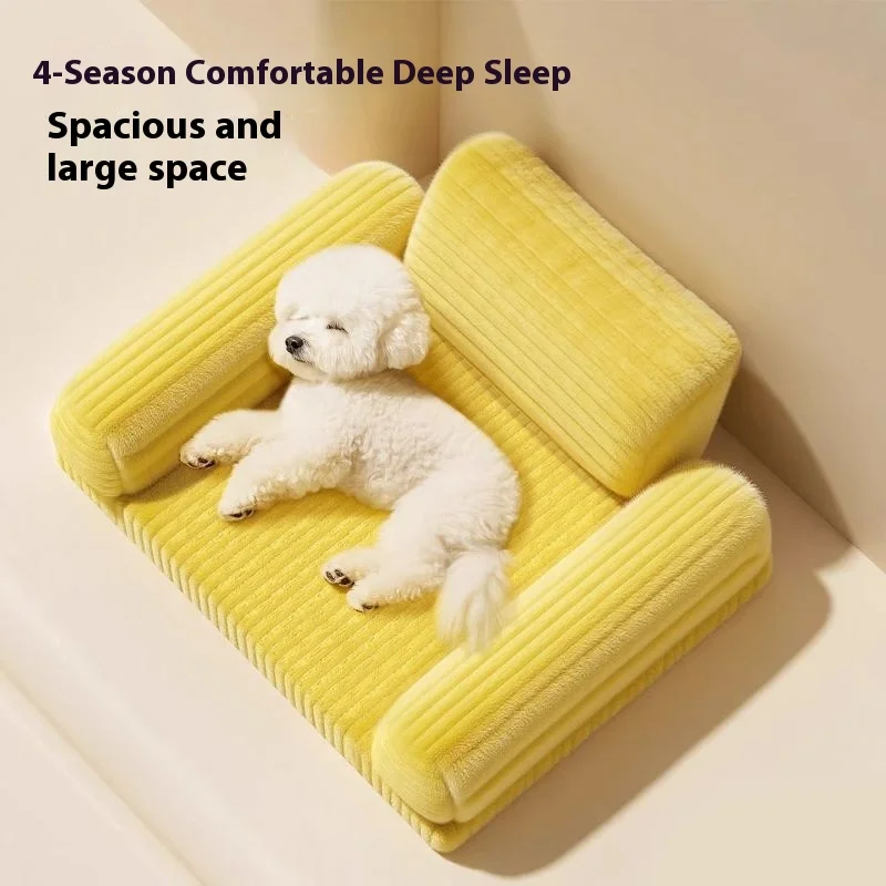 Pet Dog Bed for Small Dogs, Teddy/Bichon/Pomeranian, 4 Seasons Universal, Removable & Washable 1005009863933558