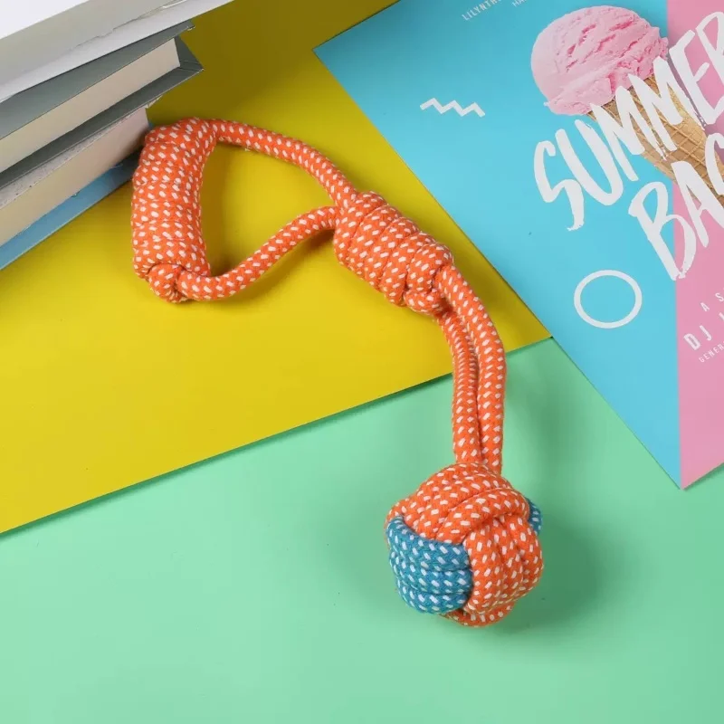Dog Toys Rope Ball for Large and Small Dogs Resistant Soft Cotton teeth grinding Bite Resistant 1005009868273730