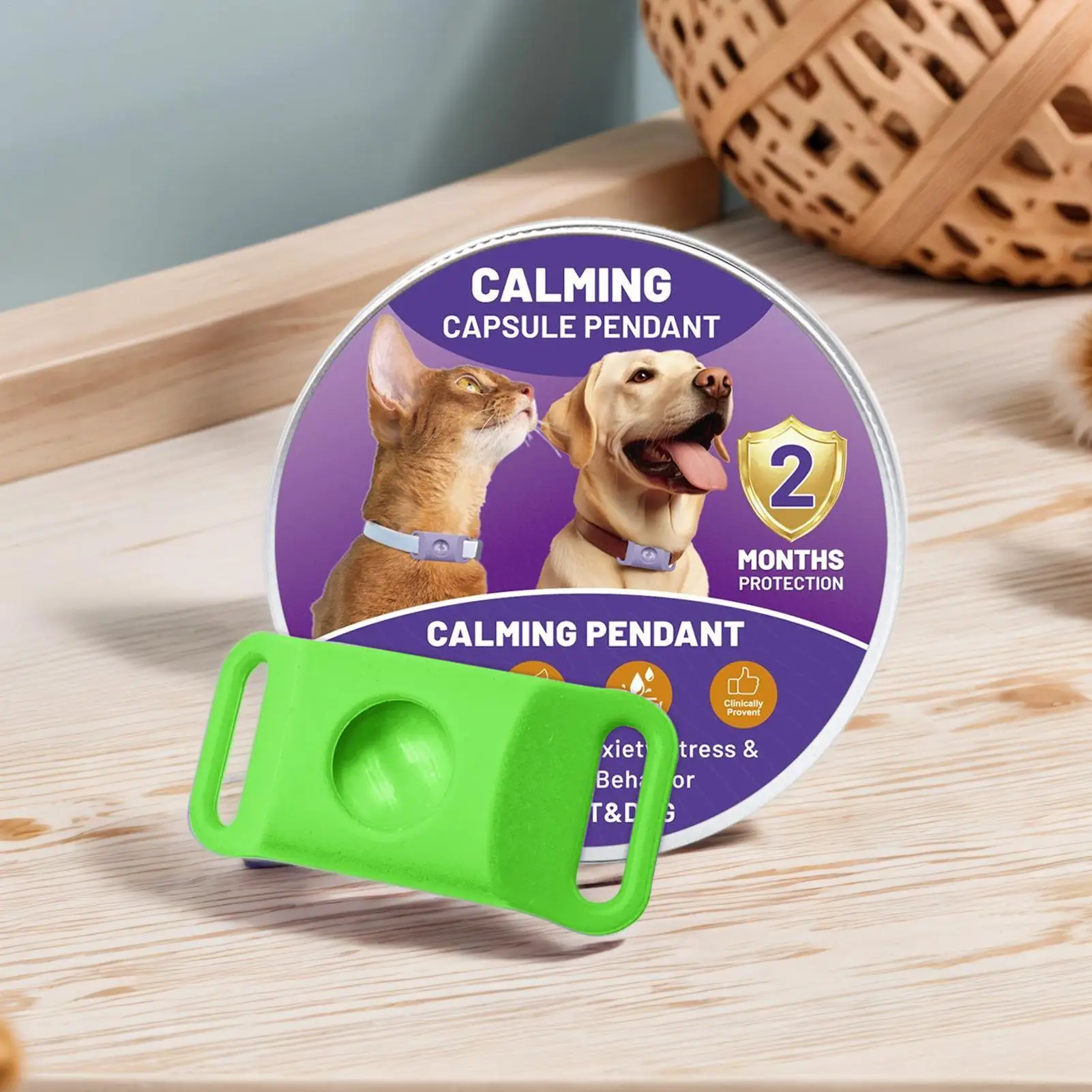 Dog Calming Diffuser Silicone Helps Reduce Unwanted Behavior Collar Flexible Diffuser Soother For 1005009872375666