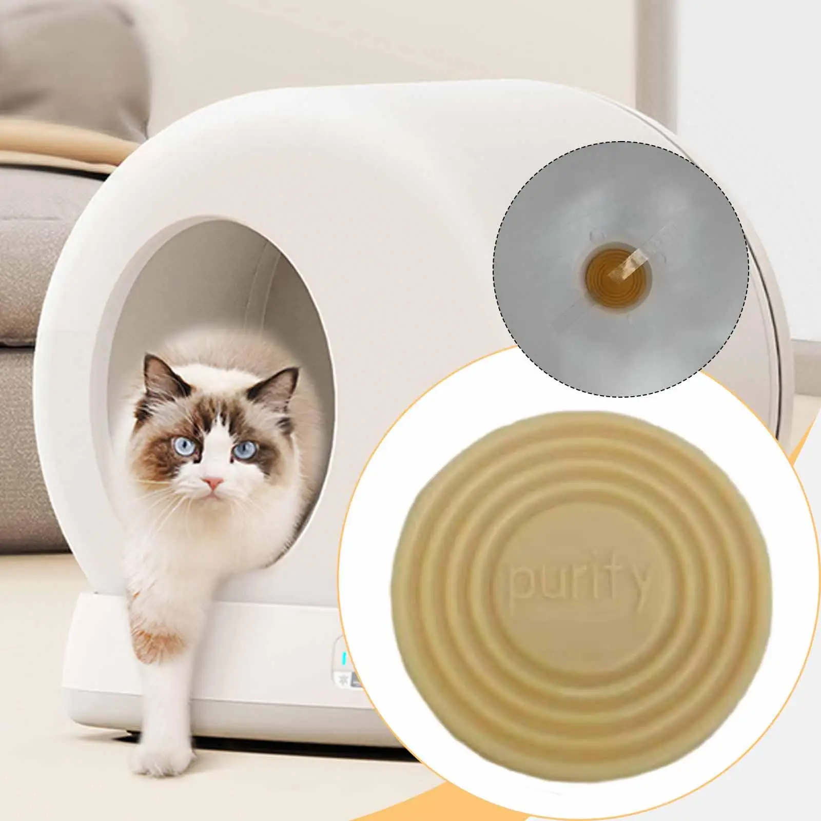 Cat Litter Leakproof Plug Professional Litter Control Tray Base Smart Litter Box Mat Accessories 1005009875782796