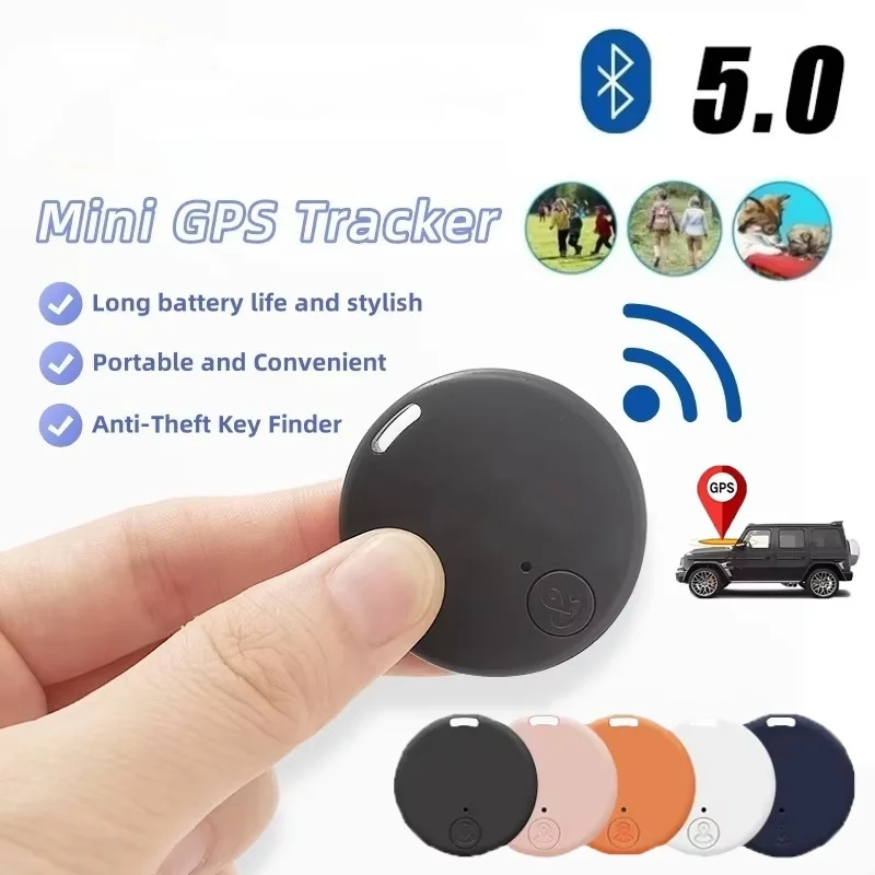 Mini Car GPS Tracker Bluetooth 5.0 Pet Elderly Kids Wallet Tracking Smart Locator Car Tracking 1005009880186087