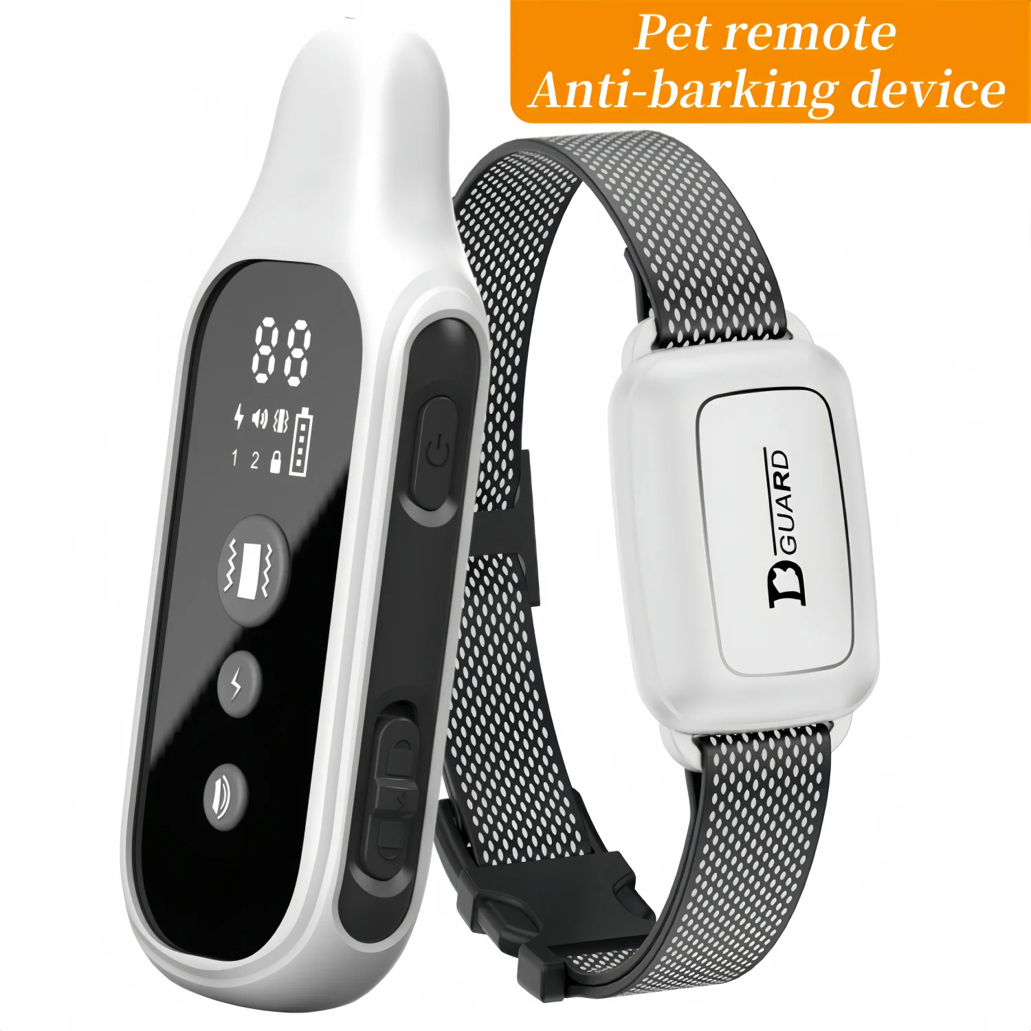 3300FT Electric Dog Training Collar Dog Anti Bark Waterproof Rechargeable Pet Remote Control For 1005009888040856