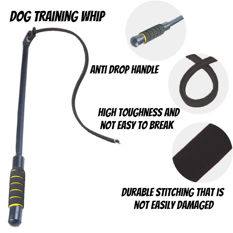 Equestrian Whip, Durable Leather Whip, Used for Horse Training, Riding 1005009892791189