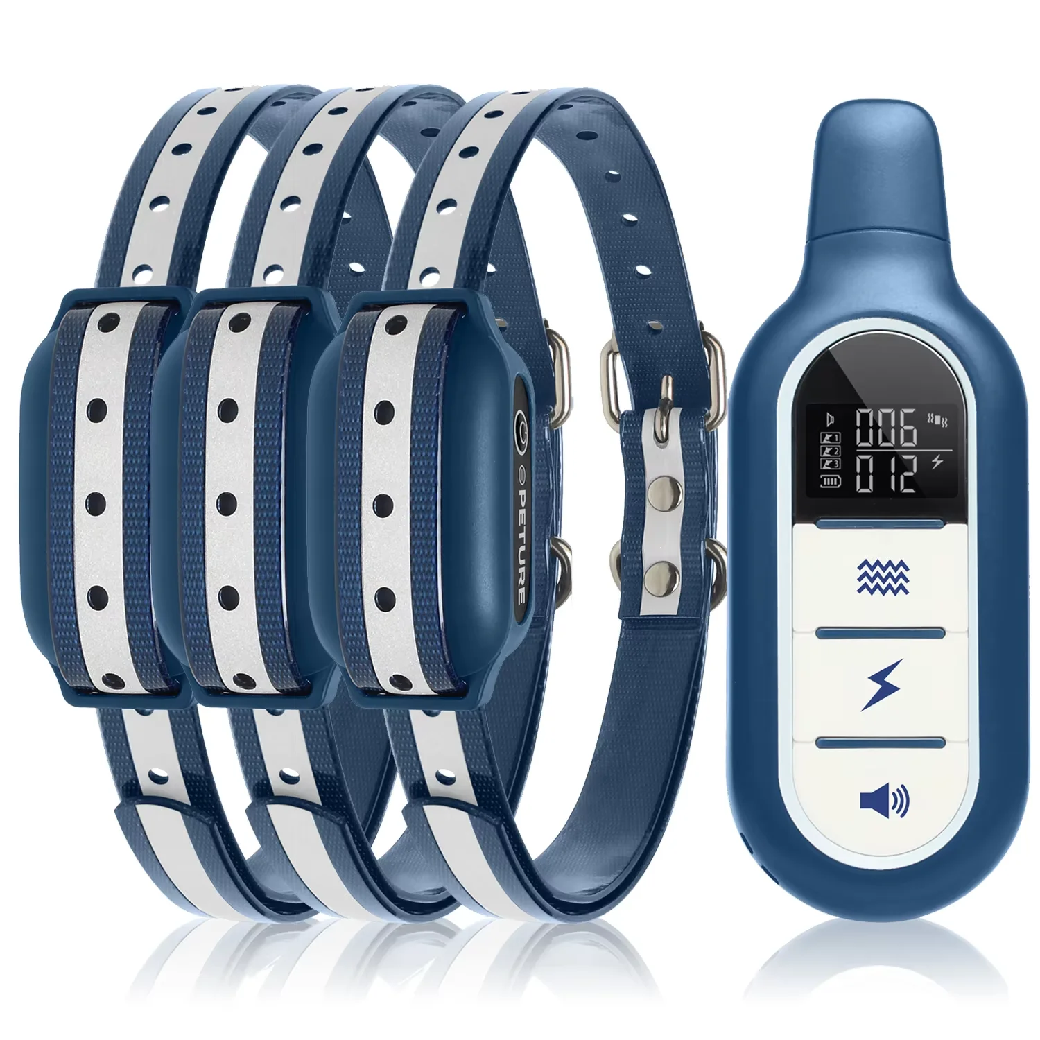 Dog Training Collar 3 Training Modes Waterproof & Rechargeable Shock Collar with Remote (1000M) 1005009893476239