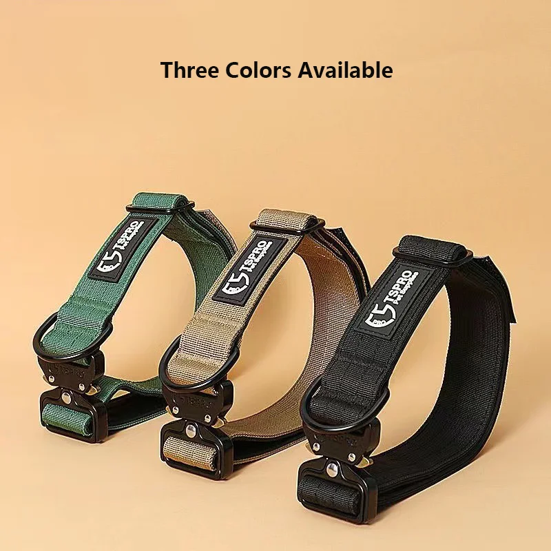 Tactical Dog Collar with Leash, No-Pull Anti-Escape Collar for Large & Medium Dogs 1005009894717836