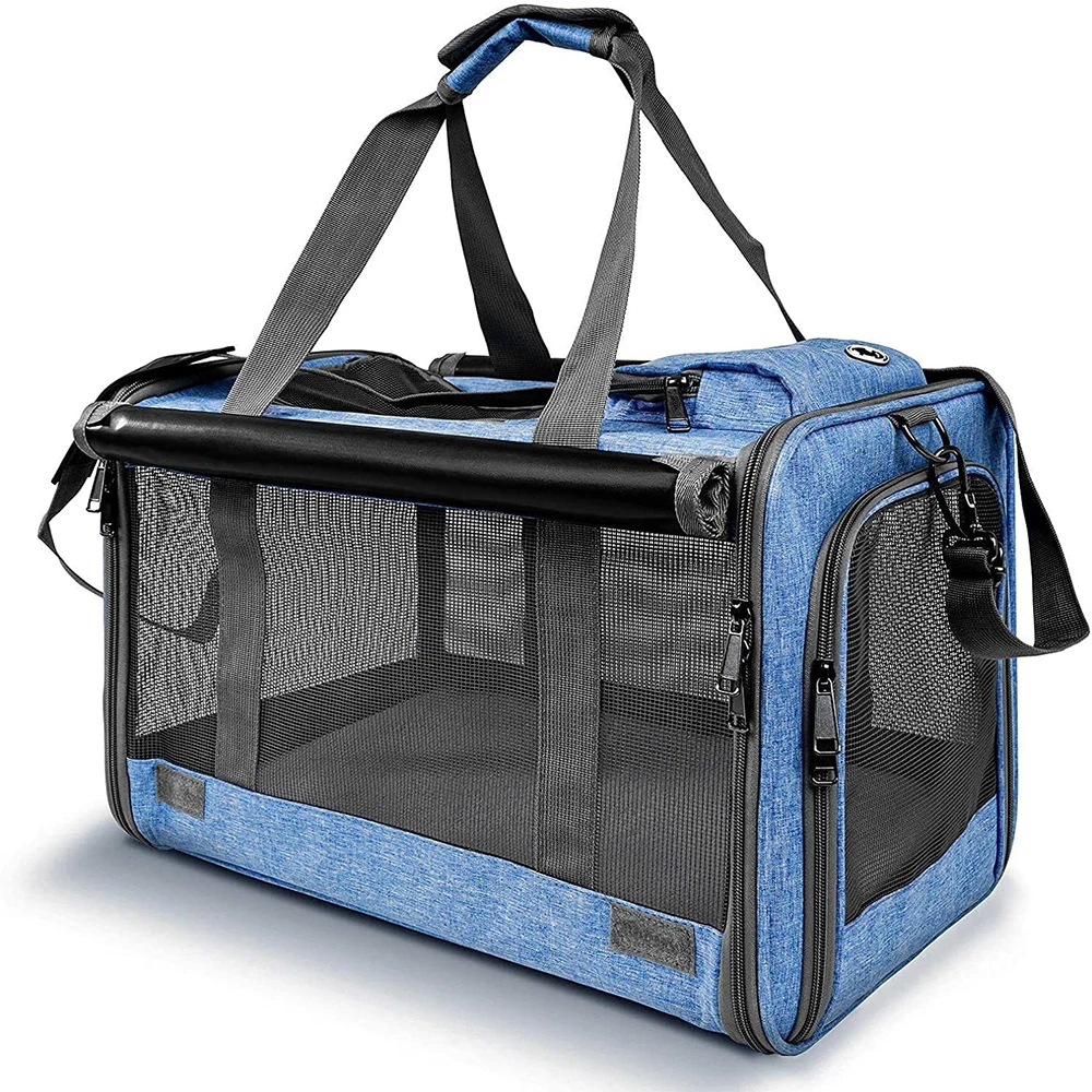 Breathable Portable Pet Carrier Bag, Foldable Large Capacity Handheld Cat Dog Travel Bag 1005009922387154