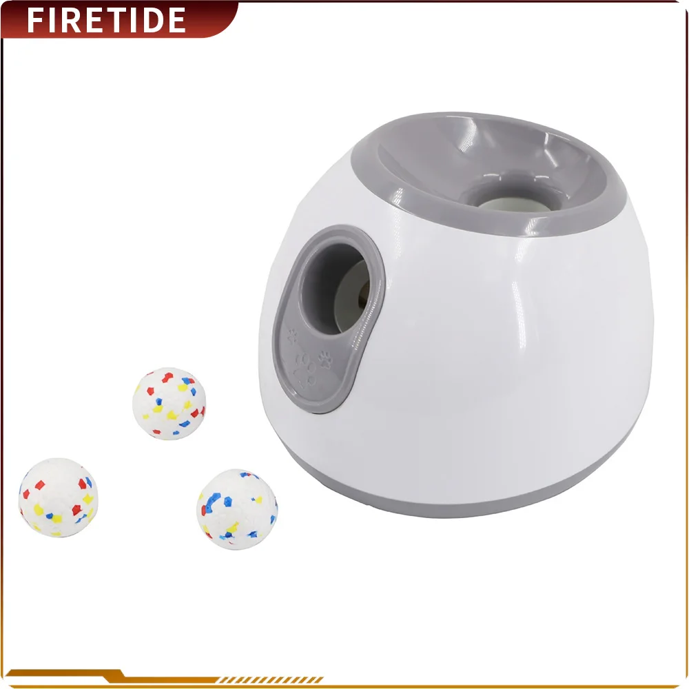Pet ball dispenser dog toy ball thrower outdoor toys automatic ball dispenser mentally stimulating 1005009943216304