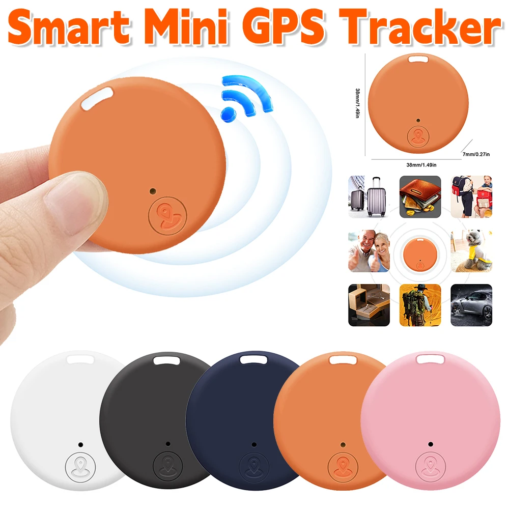 Mini GPS Tracker Wireless Bluetooth GPS Locator Anti-Lost Device Pet Kids Bag Wallet Tracking 1005009945400779
