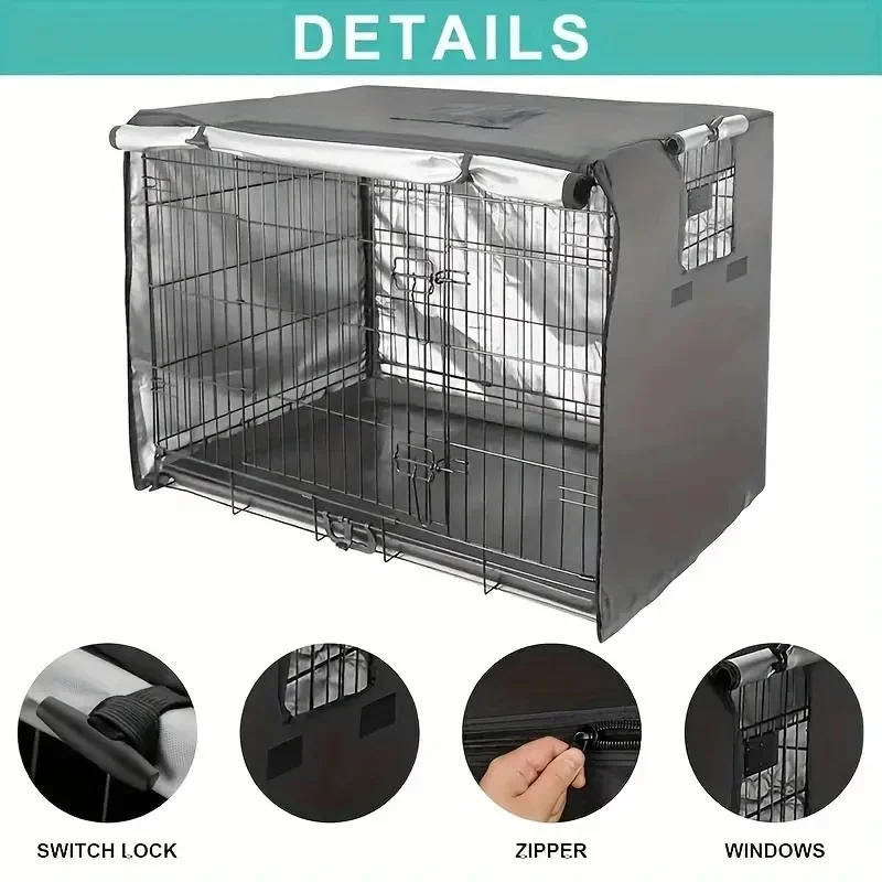 Durable Waterproof Dog Crate Cover 1005009945855197