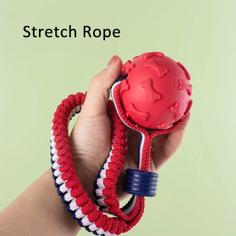Durable Dog Chew Toys, Knot Cotton Rope Dog Toys with TPR Balls for Small Medium Large Dog 1005009955198624