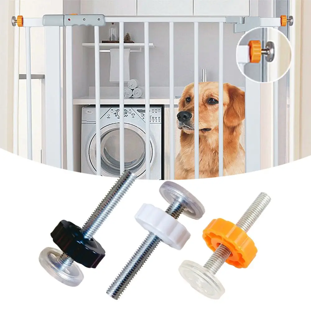Baby Gate with Locking Pet Safety Fence Screws Gate Bolts Bolts Accessories Screws/Bolts Baby Safe 1005009955806333