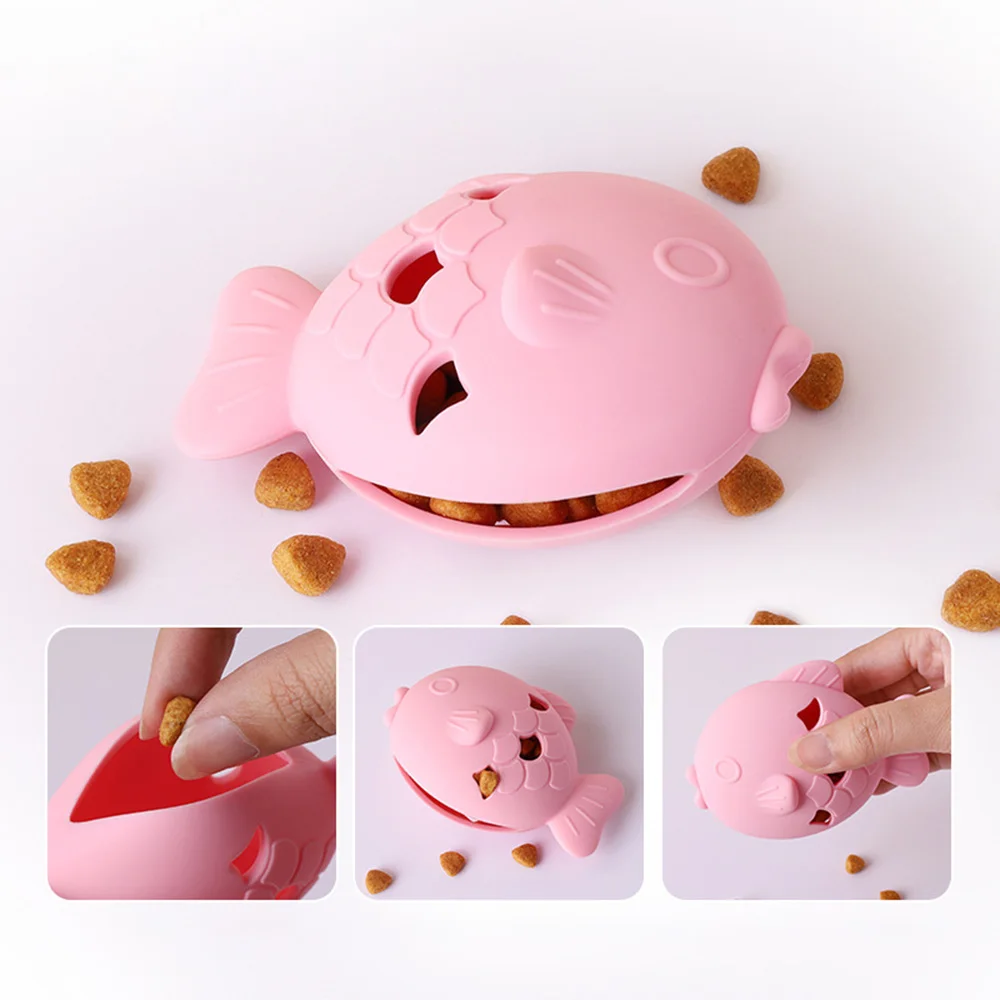 Pet Puzzle Feeder Toy for Dogs & Cats, Interactive Slow Feeder Leakage Toy 1005009969640446