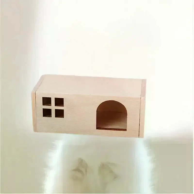 Intricate Miniature 1:12 Dollhouse Accessories, Dog and Cat Kennel House Model 1005009971295137