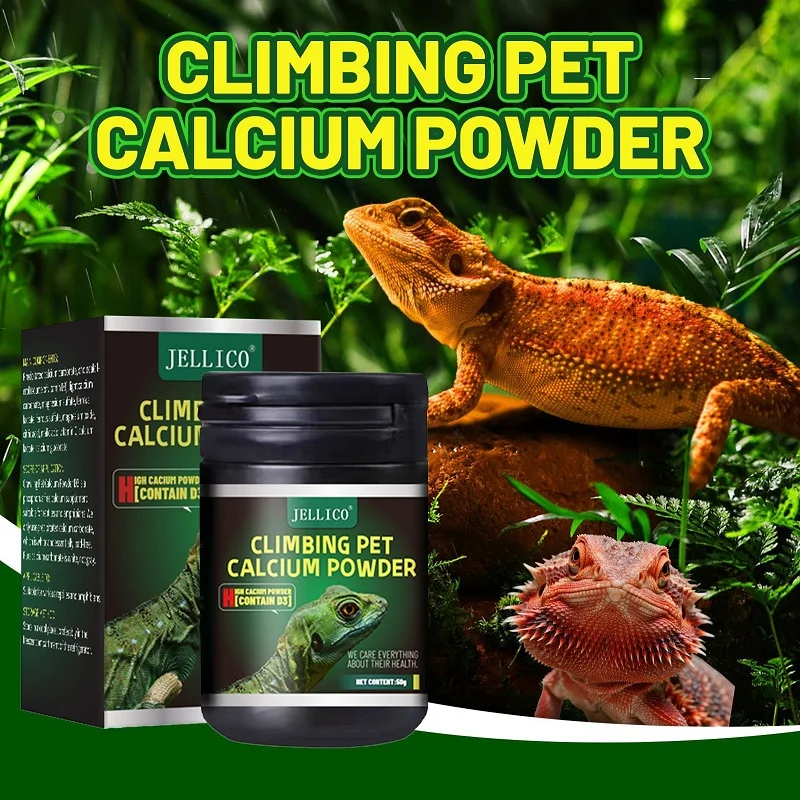Crawling Pet Vitamin D3 Calcium Powder For Amphibian Reptiles Turtle Pet Frog Chameleon Promoting 1005009972539558