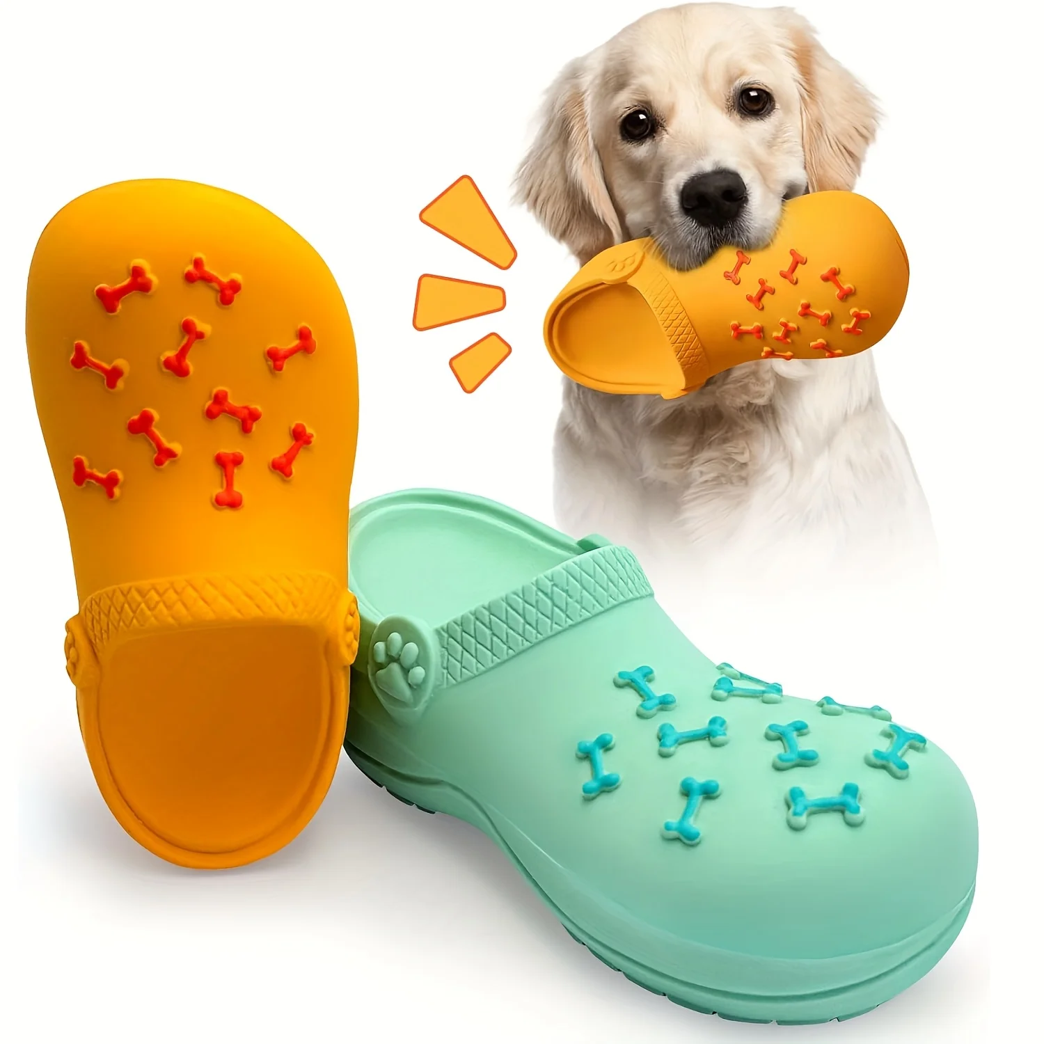 1pc Interactive Squeaky Dog Toy for Aggressive Chewers 1005009973255159