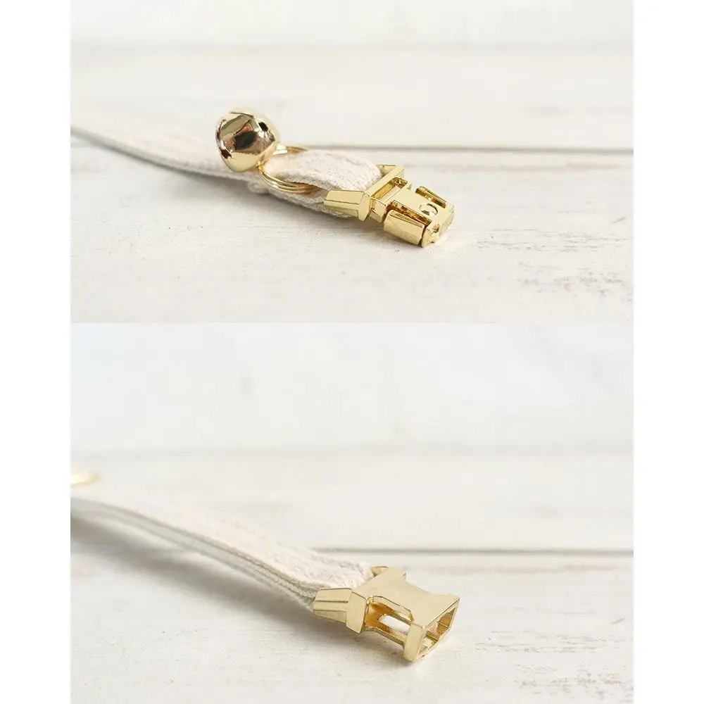 Durable Adjustable Cat Collar with Bell Solid Color Metal Buckle Pet Dog Collar Personalized Cat 1005009988790713