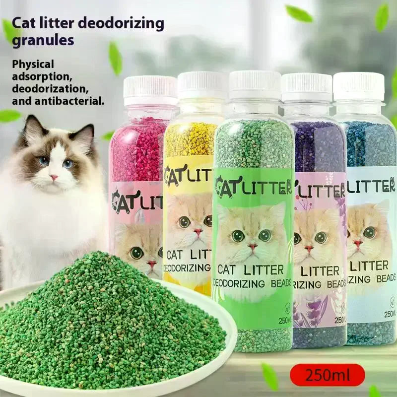 Cat Litter Deodorizing Beads Toilet Granules Litter Box Long Lasting Freshness Air Purification 1005009989045276