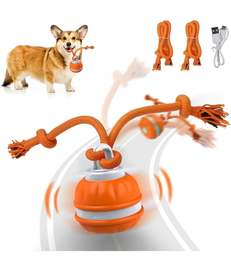 Pet Ball for Dogs Interactive Toys Motion Activate Rolling Puppy/Small Automatic Moving Toy USB 1005009991085101