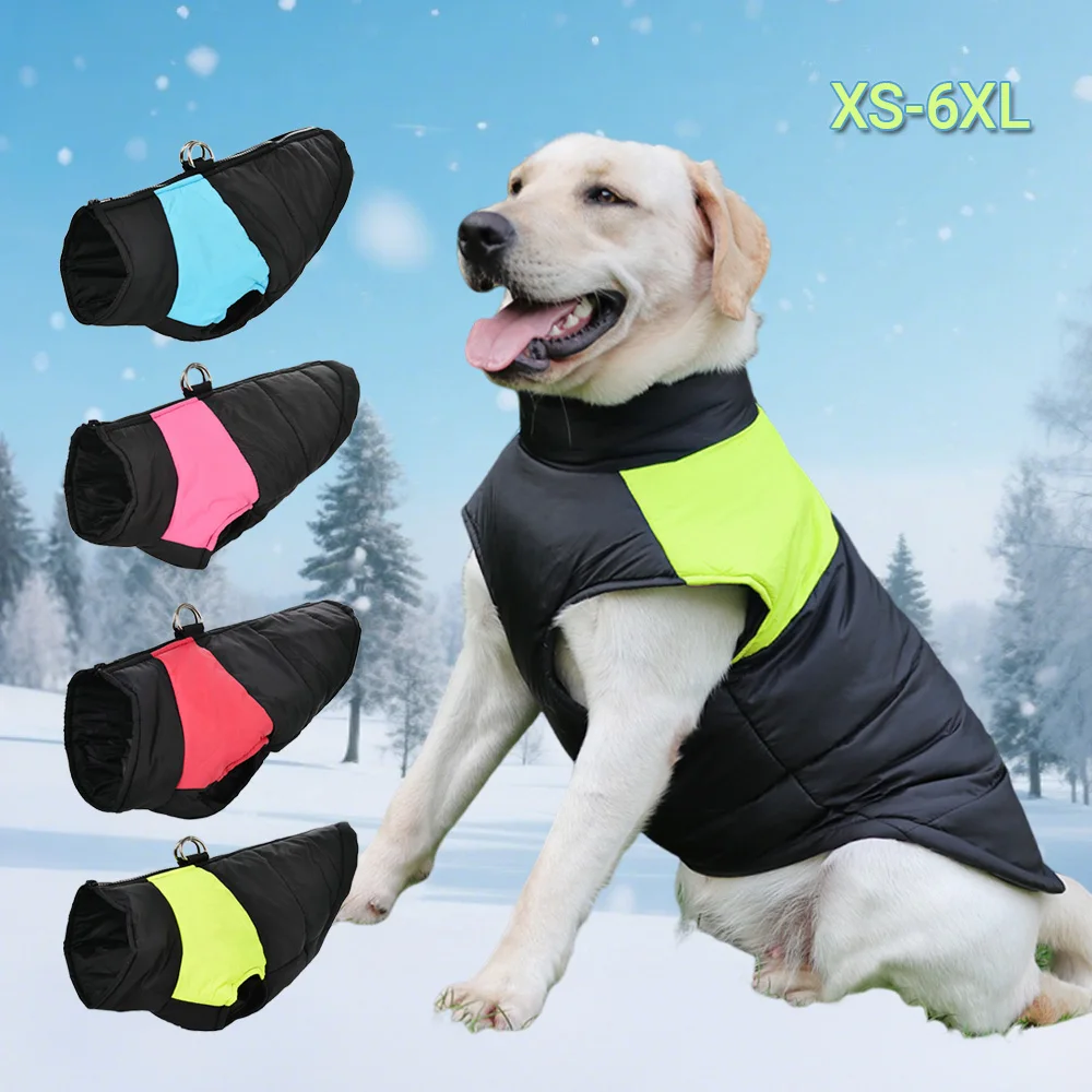 Pet Dog Jacket Warm Winter Clothes for Small Large Dogs Labrador Coat Windproof Waterproof Puppy 1005010008870781