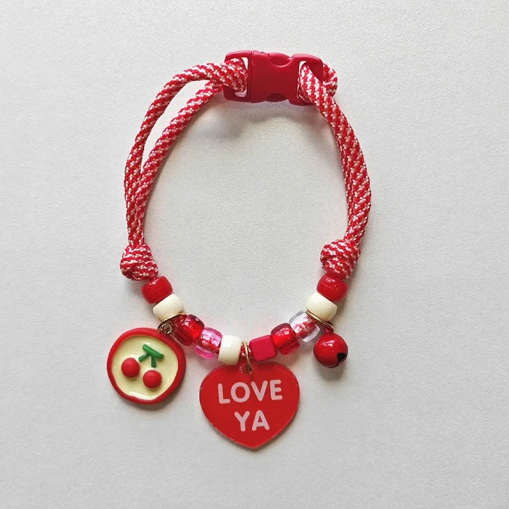 Cute Colorful Pet with Bells Adjustable Cat Puppy Collar Braided Pet Jewelry Pet Costume Accessories 1005010009057480