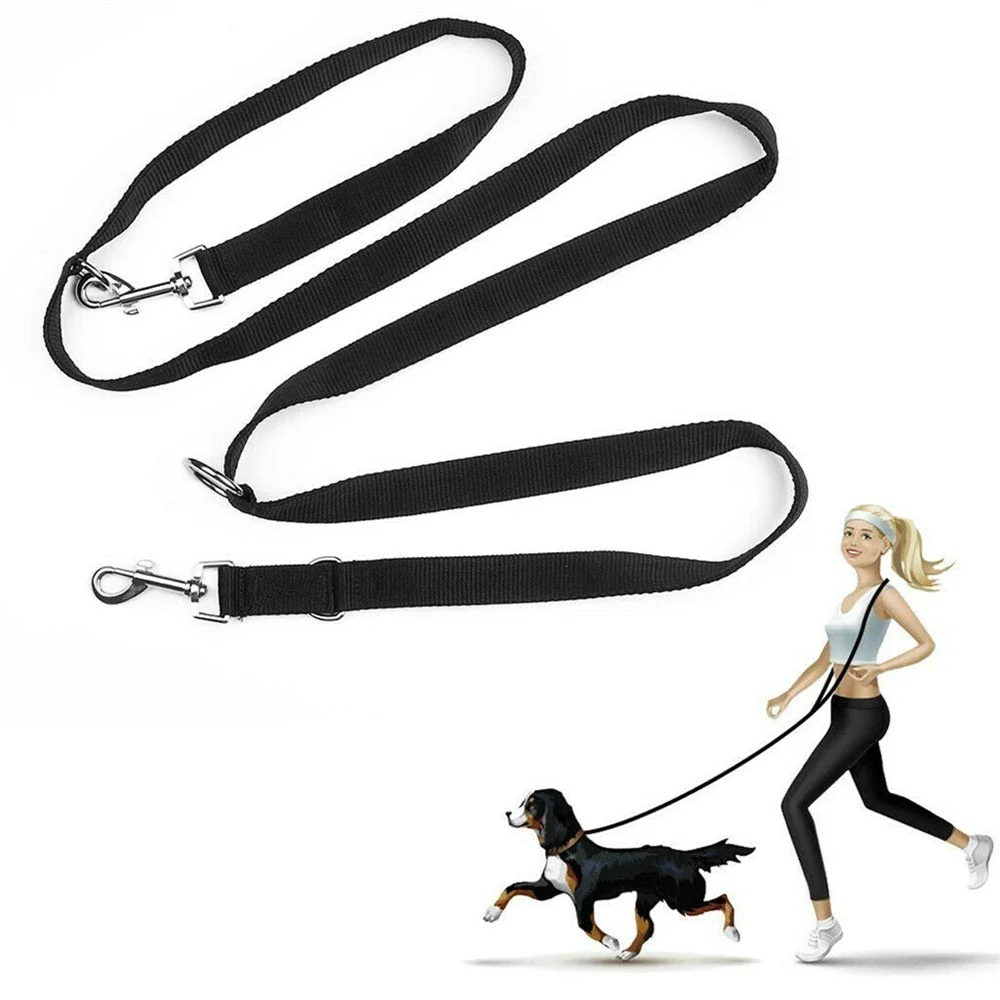 2.5M Outdoor Dog Leashes Dog Chain Control Dog Lead Leash Adjustable Training Double Ended Police 1005010025944098