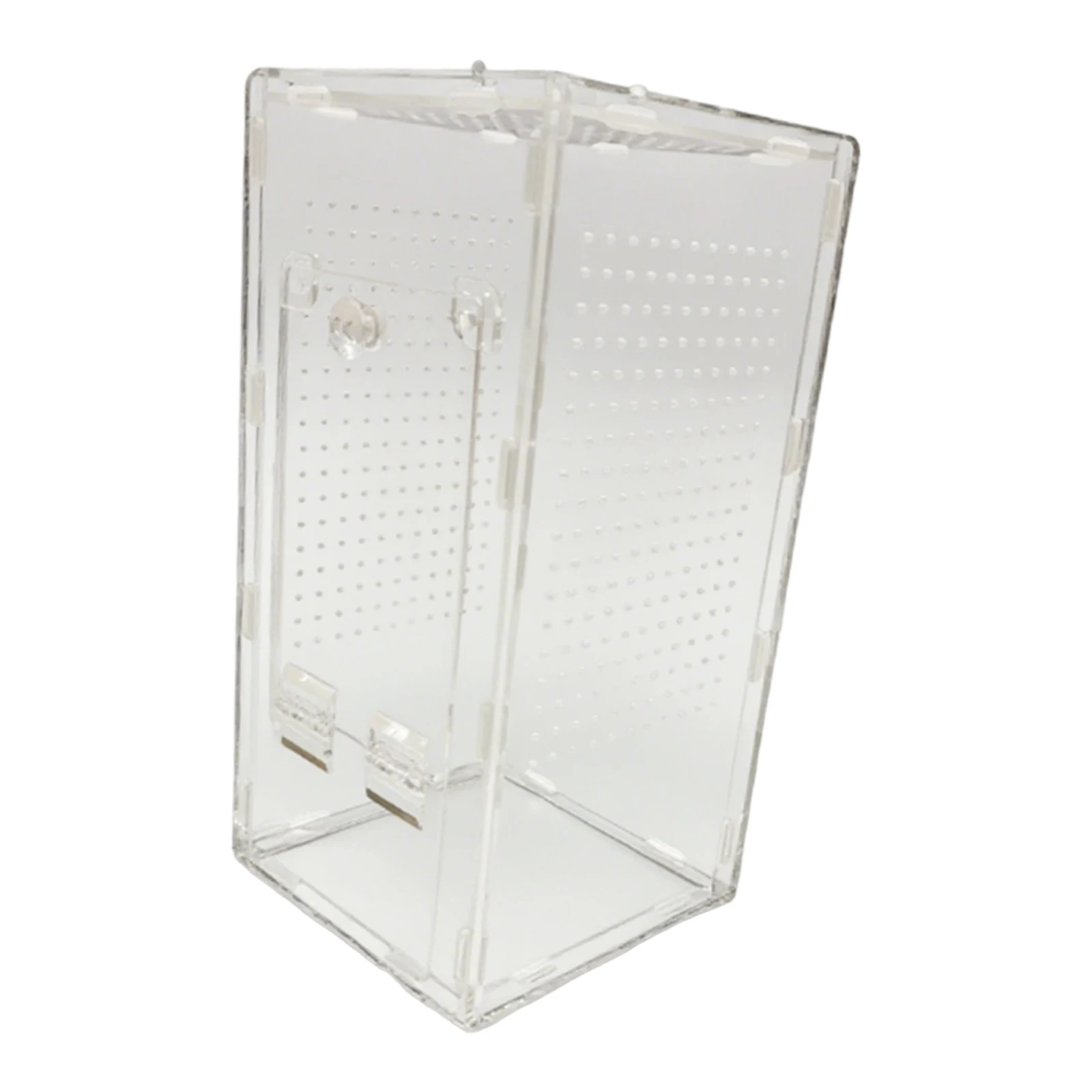 Transparent Acrylic Jumping Spider Enclosure Mantises Terrarium Geckos Insect Breeding Box for 1005010041586117