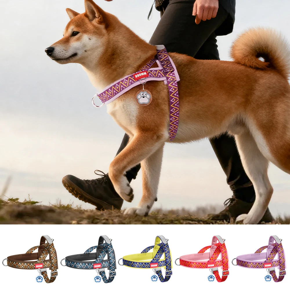 Dog Harness Fashion Printed Saddle 1005010049412520