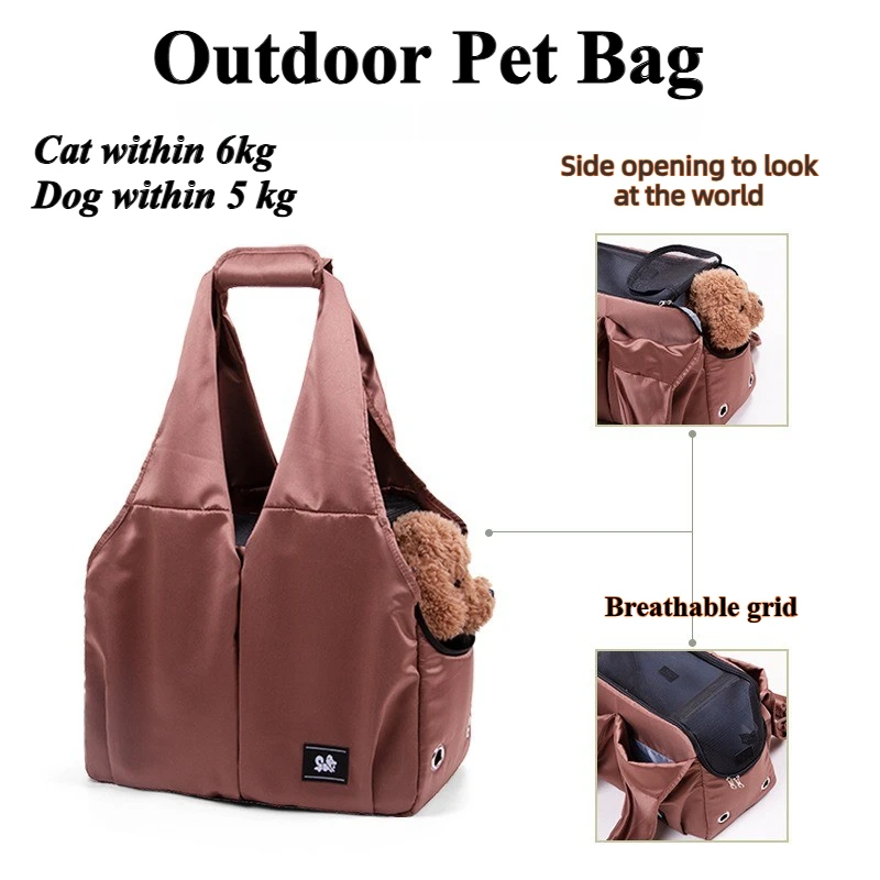 Portable Puppy Shoulder Bags Breathable Cat Carrier Bag Kitten Transporter Travel Pet for Dog Pets 1005010052147659