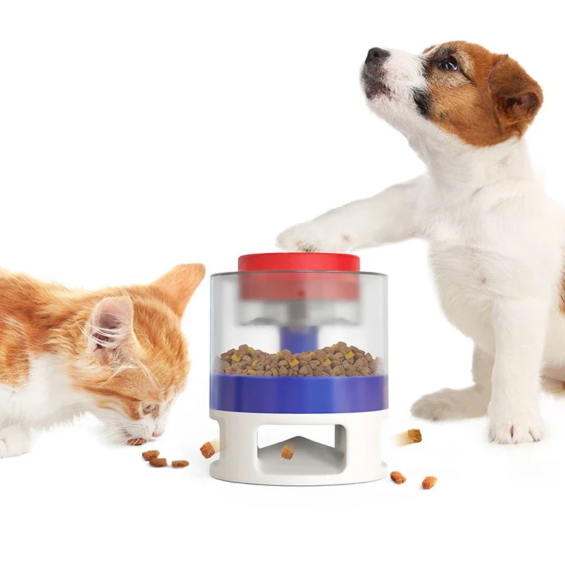 New Interactive Dog Feeder Toy Fun Hot Spill Dog Bowl Cat Feeder 1005010058994594