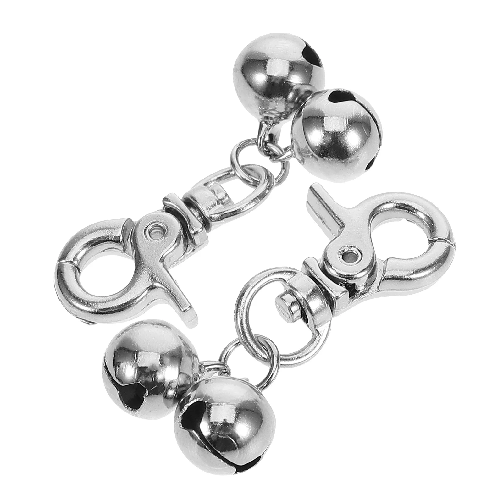 Cat Collar Bells Tag Pet Collar Necklace Bells for Dog Pet Pendants Stainless Steel Pet Bells (2 Pcs) 1005010063726382