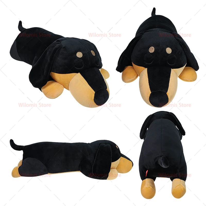Kawaii Simulation Sausage Dog Plush Toy Cute Soft Stuffed Animals Corgi Dog Dachshund Dog Doll 1005010072738655