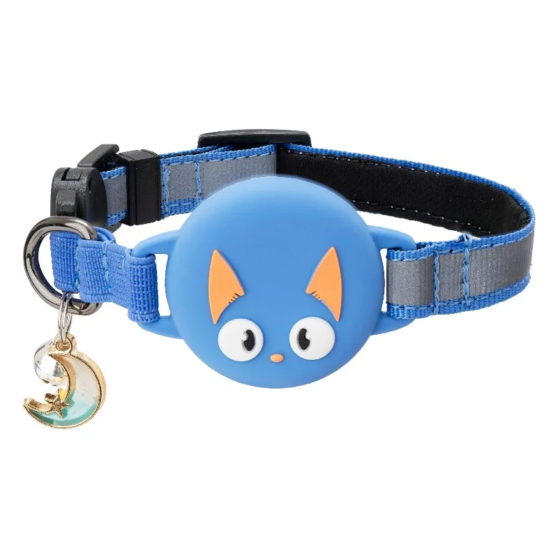 Silicone Safety Buckle Cat Location Cover Cat Pattern Reflective Airtag Cat Positioning 1005010073823190