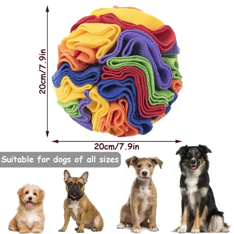 New Interactive Dog Toys Keep Them Busy Snuffle Ball for Small Dogs Mental Stimulation Nose Work 1005010081105086