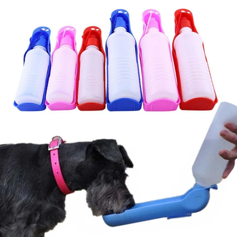 Dog Water Bottle Out Walking Dog Portable Water Bottle Dog Drinking Cup Cat Pet Water Feeding 1005010085528061