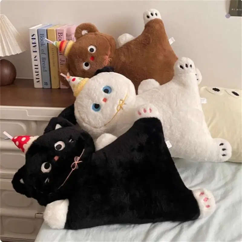 Cute Cat Doll Pillow Sofa Bed Sleeping Cushion Birthday Gift Office Chair Waist Cushions Girl 1005010095602246