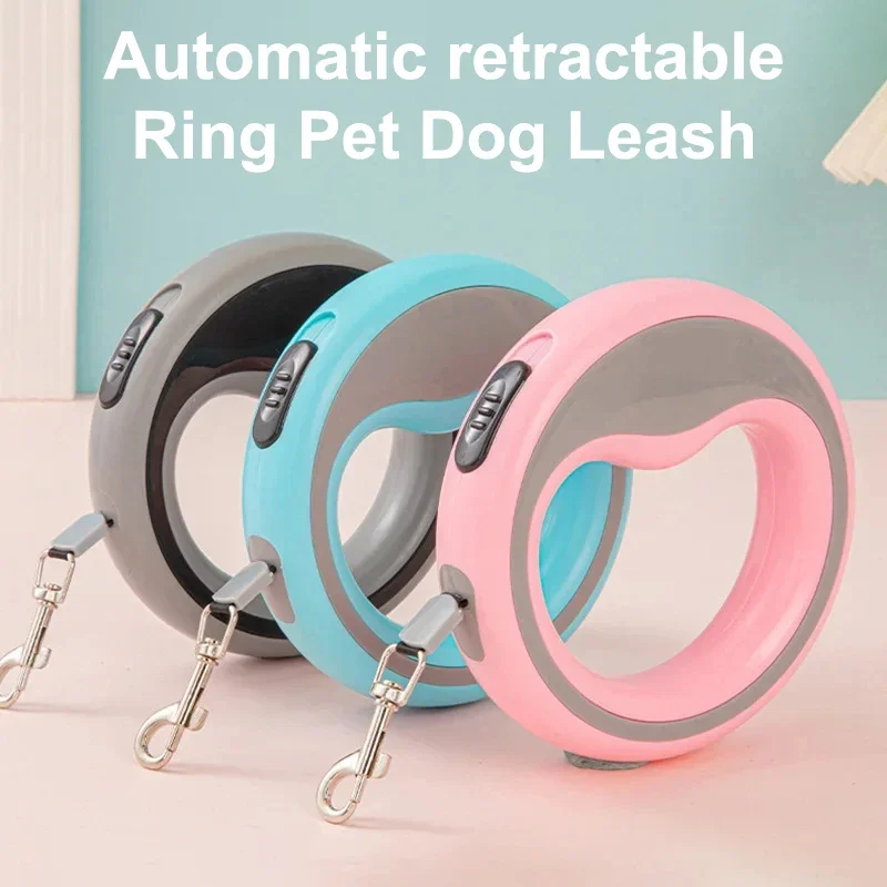 Automatic Retractable Dog Leash 250cm/98.43in Durable Puppy Lead for Small to Medium Dogs Outdoor 1005010099117060