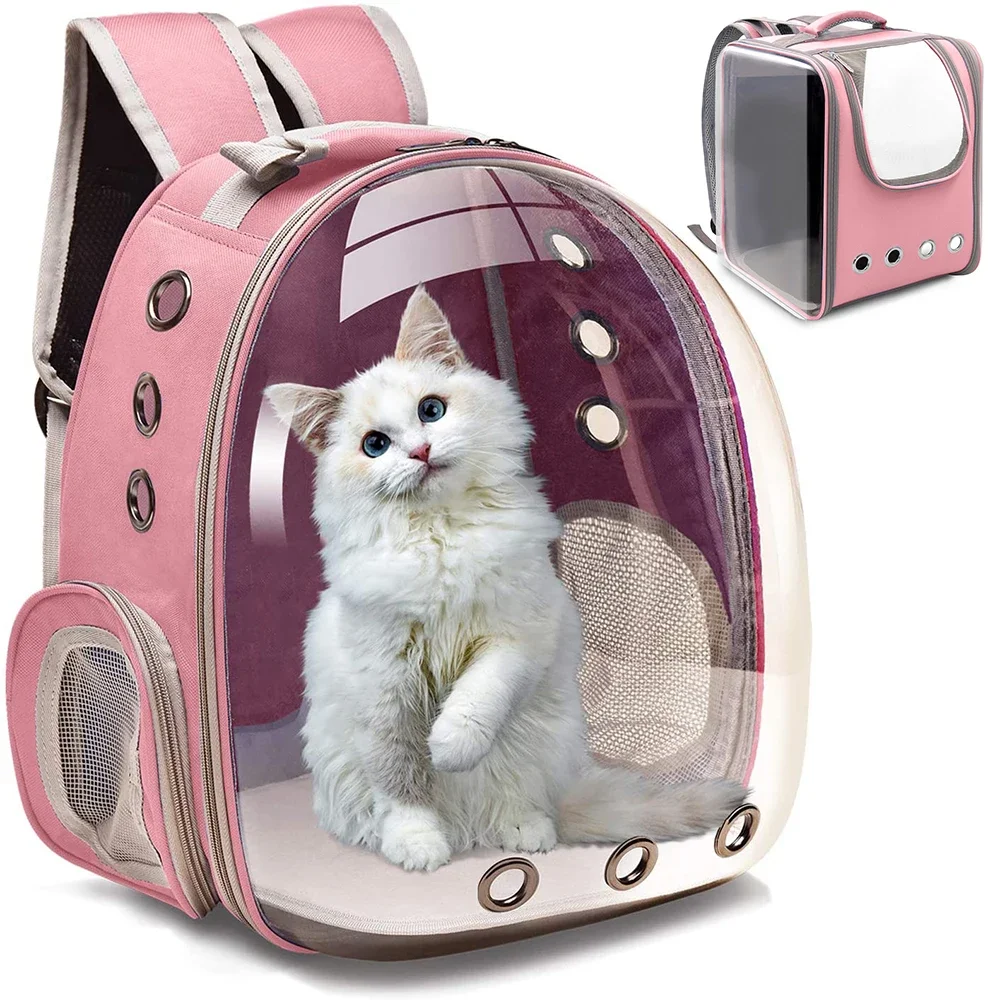 Pet Carriers Cat Carrier Bags Breathable Small Dog Cat Backpack Travel Space Capsule Cage Pet 1005010103241312