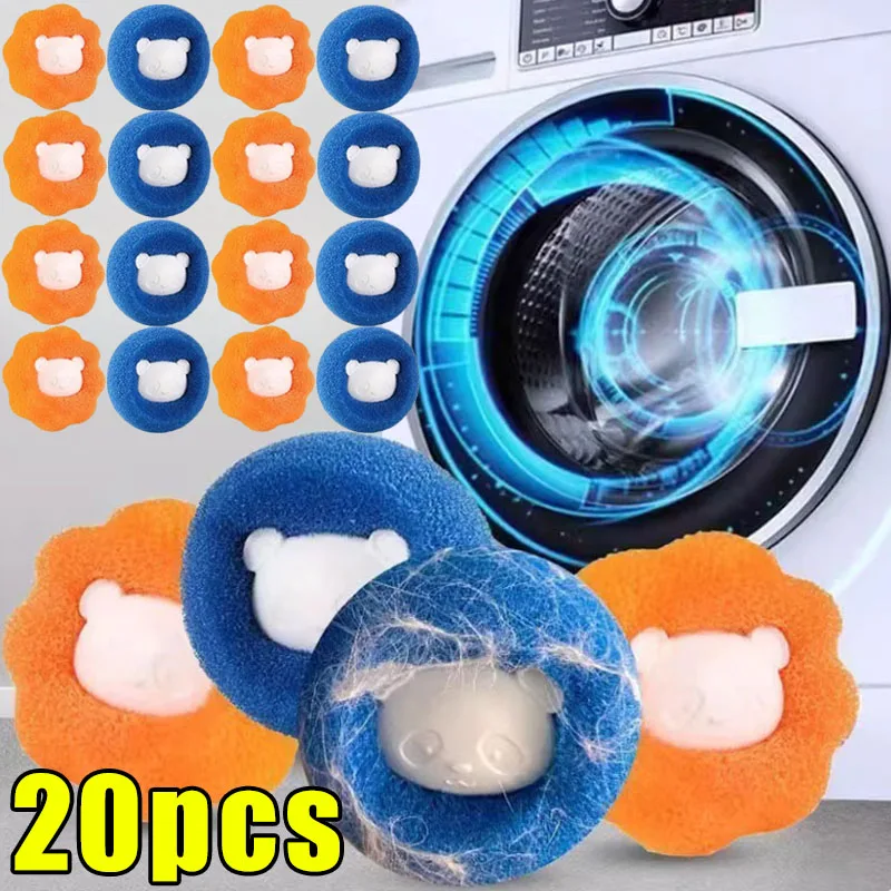 Pet Hair Remover Reusable Ball Laundry Washing Machine Filter Wool Sticker Cat Pet Fur 1005010108801379