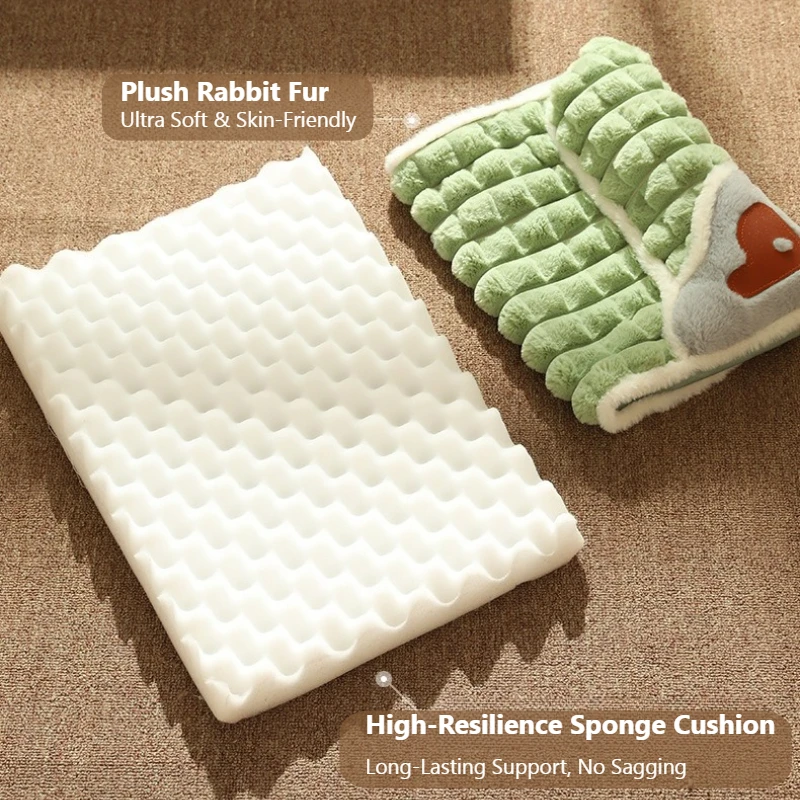 Washable Dog Bed Orthopedic, Removable Plush Pet Sofa Mat for Small Medium Large Dogs 1005010113623431