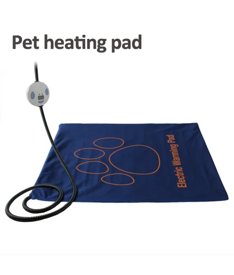 60cm Pet Electric Heating Pad Blanket Dog Cat Winter Warmer Pad Waterproof Adjustable 1005010113696097