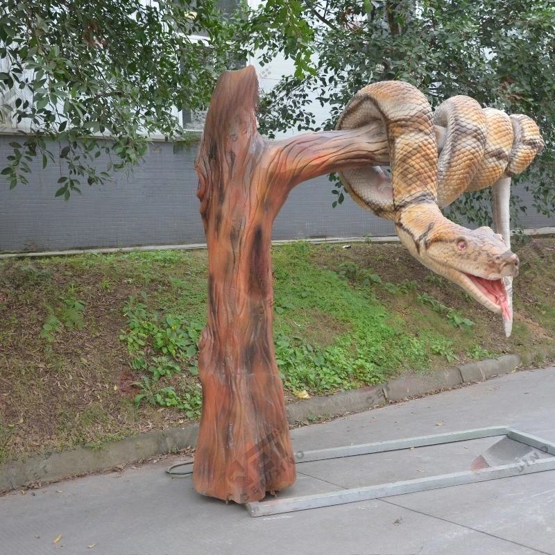 Realistic Snake Animatronic Animal Model Indoor Outdoor Use Adventure Parks Shopping Malls Zoo Park 1005010117732717