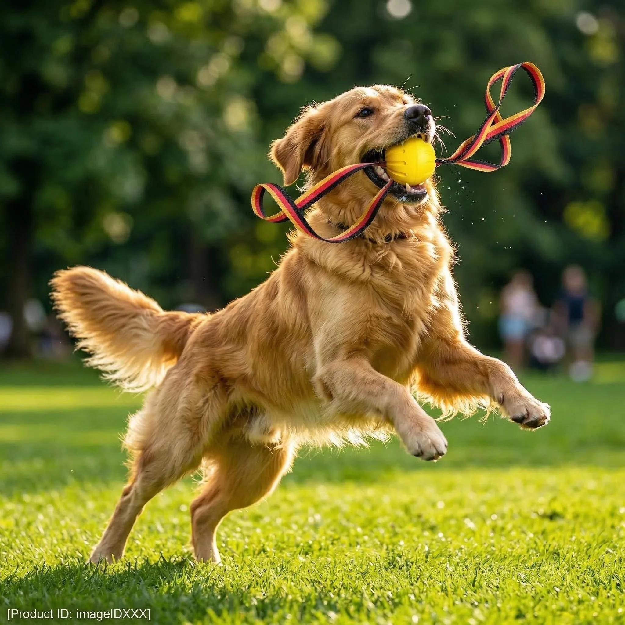 EVA Dog Rope - Attached Chew Resistant Ball, Interactive Tug - of - War Training Toy for Pets 1005010123070116