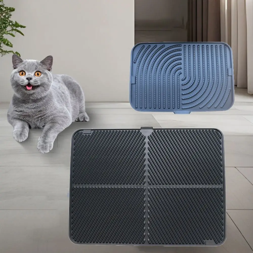 Pet Supplies Silicone Cat Litter Pad Soft Anti-Spread Cat Scratch Pad Anti-Slip Easy To Clean Pet 1005010128537369