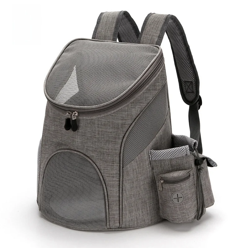 Outdoor Pet Cat Bag Portable Double Shoulder Handheld Backpack Dog Carrier Cat Backpack Traveling 1005010134299443