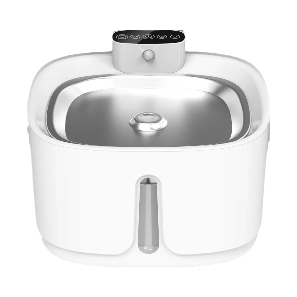 Wireless Stainless Steel Cat Water Dispenser Automatic Filtration Sensing Pet Smart Waterer with 1005010136121526