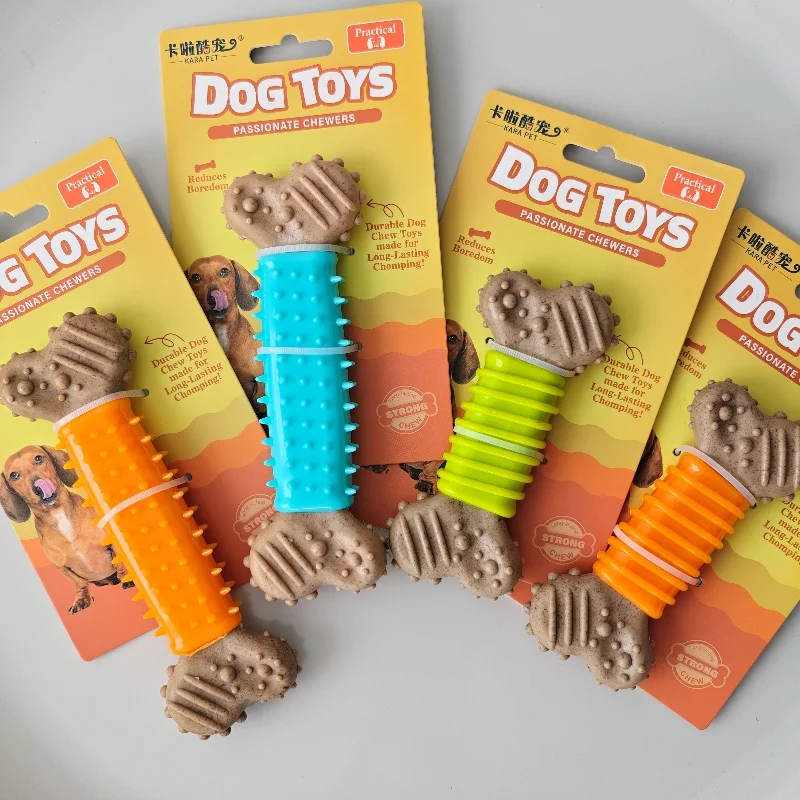 Dog Chew Toy Durable Bite-resistant Toy Bone-shaped Universal Pet Interactive Product Suitable for 1005010137556738